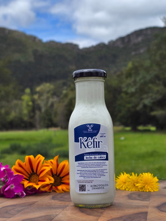 Kéfir bebida fermentada a base de leche de cabra 250 ml